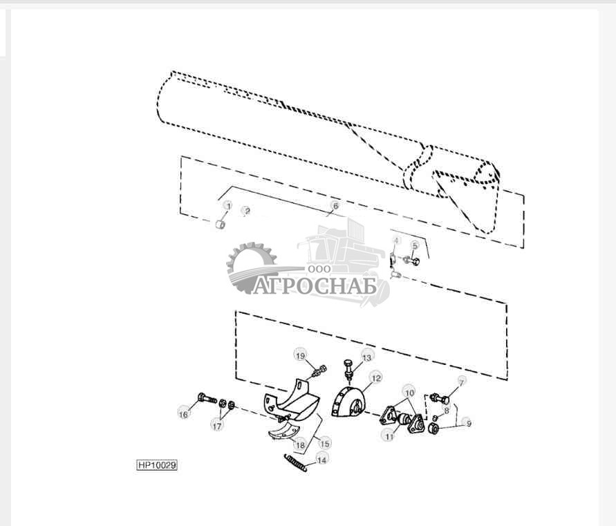 HORIZONTAL UNLOADING AUGER (14 FT) 